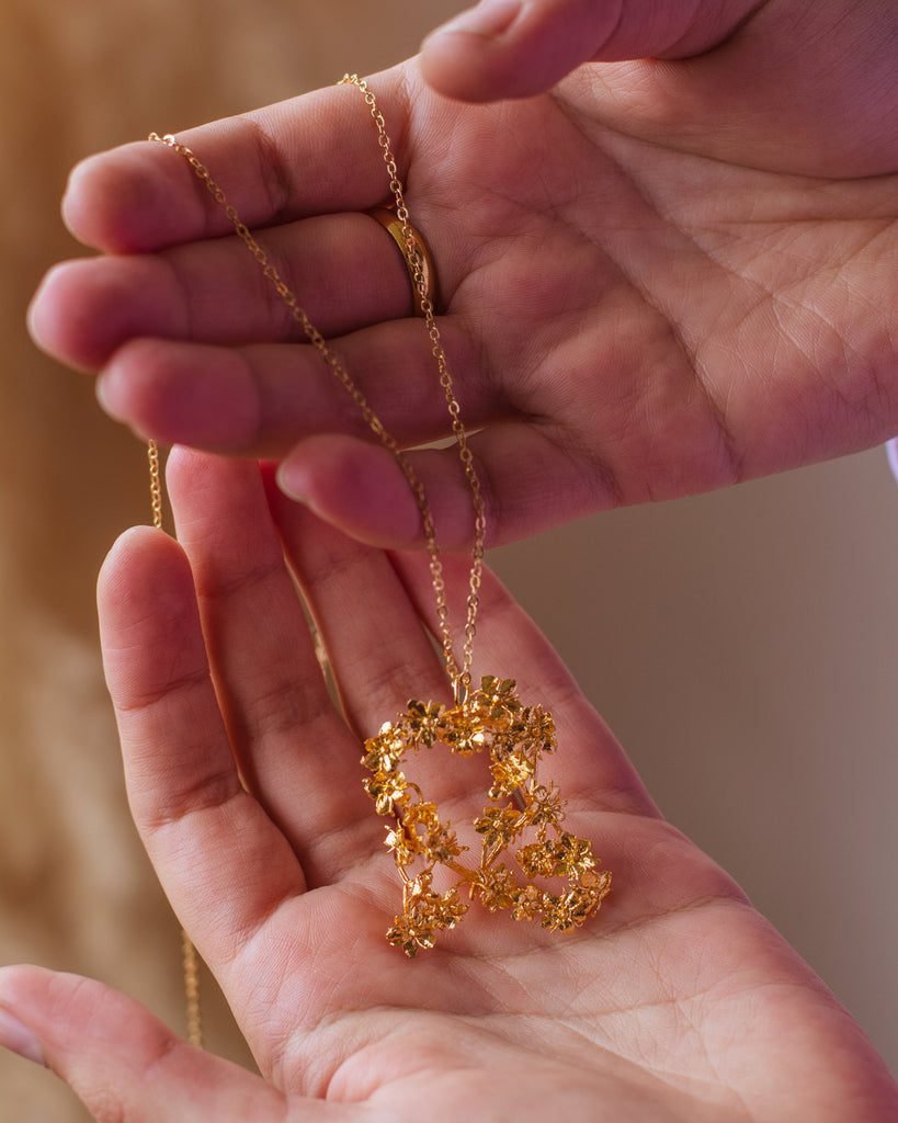 Collar Rama Grande Mini Flor Sauco - Image 3