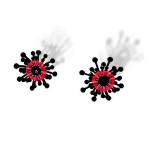 Aretes tipo topos glamurosos inspirados en el sol